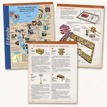 Libro de Tablas Comparativas Bíblicas, Mapas y Líneas de Tiempo
