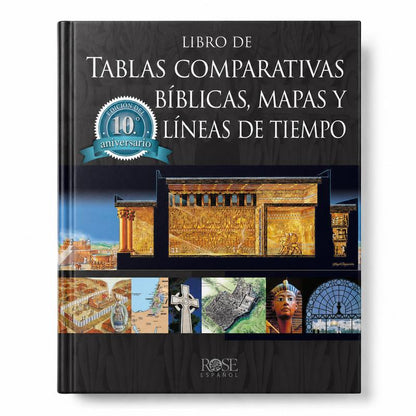 Libro de Tablas Comparativas Bíblicas, Mapas y Líneas de Tiempo