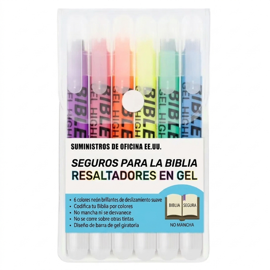 Resaltadores Seguros para tu Biblia